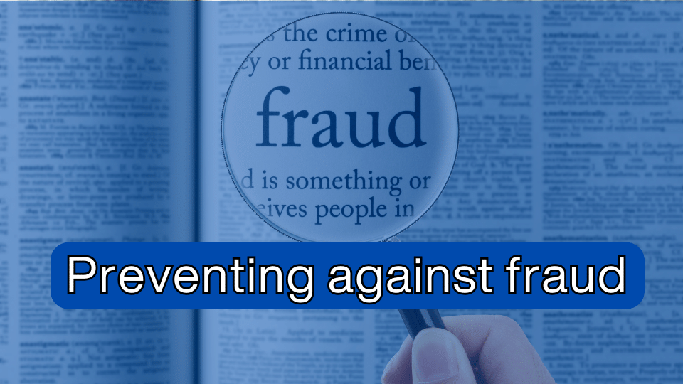 Preventing against fraud | Bhrikuti Advisors
